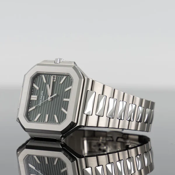 Patek Philippe Steel Black Dial - Image 3