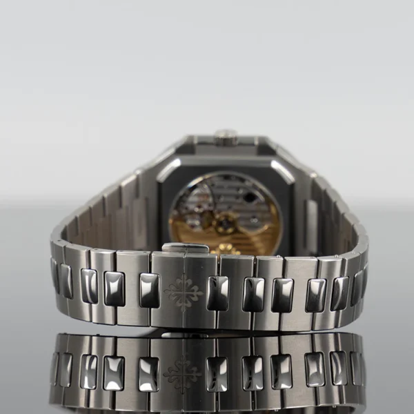 Patek Philippe Steel Black Dial - Image 5